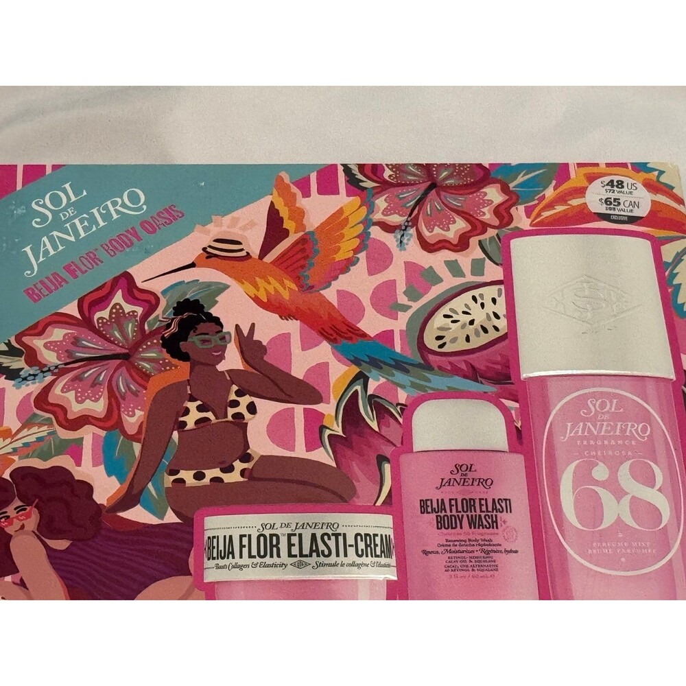 NWT, Sol De Janeiro Brand, Body Cream, Body Wash, Perfume Gift Set, #68 - Picture 3 of 12